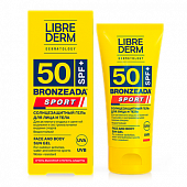 Купить librederm bronzeada sport (либридерм) гель солнцезащитный для лица и тела, 50мл spf50 в Кстово