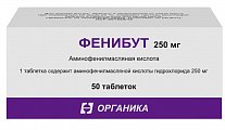Купить фенибут, таблетки 250мг, 50 шт в Кстово