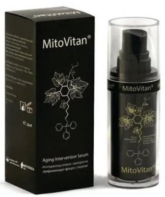 Купить mitovitan (митовитан) сыворотка для лица против старения, 30мл в Кстово