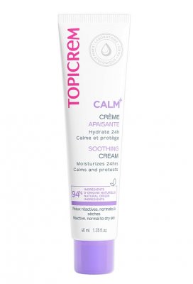Купить topicrem calm+ (топикрем) крем для лица и шеи легкий успокаивающий 40 мл в Кстово