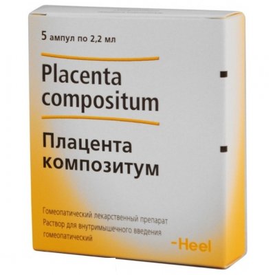 Купить плацента композитум, раствор для внутримышечного введения гомеопатический 2,2мл, ампулы 5шт в Кстово