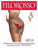 Купить филороссо (filorosso) шорты женские лифт ап 1 класс компрессии, размер 5, бежевые в Кстово
