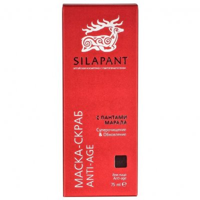 Купить silapant anti-age (силапант) скраб-маска для лица антивозрастная, 75мл в Кстово
