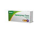 Купить нимесулид-тева, таблетки 100мг, 20шт в Кстово