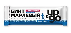 Купить бинт стерильный up&go 5м х10см в Кстово