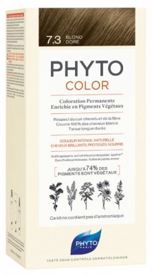 Купить фитосолба фитоколор (phytosolba phyto color) краска для волос оттенок 7,3 золотой блонд в Кстово