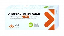 Купить аторвастатин-алси, таблетки, покрытые пленочной оболочкой 10мг, 30 шт в Кстово