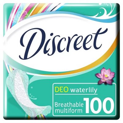 Купить discreet (дискрит) прокладки део водная лилия 100шт в Кстово