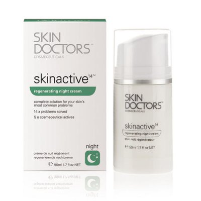Купить skin doctors skinactive (скин докторс) крем для лица ночной регенирирующий, 500мл в Кстово