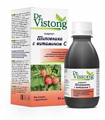Купить dr. vistong (доктор вистонг) сироп шиповника с витамином с без сахара с фруктозой, 150мл в Кстово