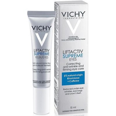 Купить vichy liftactiv supreme (виши) крем-уход для разглаживания мимических морщин на коже вокруг глаз 15мл в Кстово