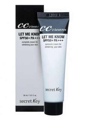 Купить secret key (секрет кей) сс-крем для лица солнцезащитный осветляющий, 30мл spf50 в Кстово