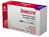Купить эниксум, раствор для инъекций 6000 анти-ха ме шприцы 0,6мл, 5шт в Кстово