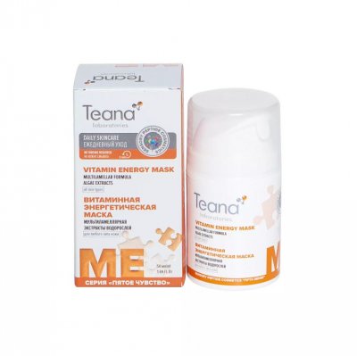 Купить тиана (teana) маска-диспенсер энергетическая витаминная, 50мл в Кстово