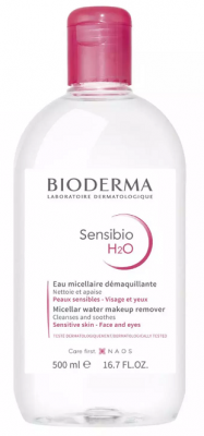 Купить bioderma sensibio (биодерма сенсибио) мицеллярная вода для лица очищающая 500мл в Кстово
