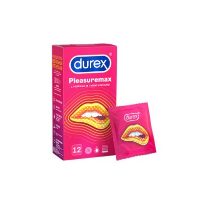 Купить durex (дюрекс) презервативы pleasuremax 12шт в Кстово