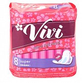 Купить vivi (виви) прокладки ultra soft мaxi super, 8 шт в Кстово