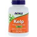 Купить now foods (нау фудс) келп, таблетки 150мкг, 200 шт бад в Кстово