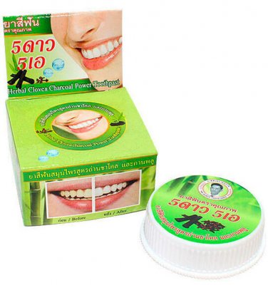 Купить 5 star cosmetic (5 стар косметик) зубная паста травяная с углем бамбука, 25г в Кстово