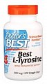 Купить doctor's best (доктор бэст), l-тирозин капсулы массой 620мг, 120 шт бад в Кстово
