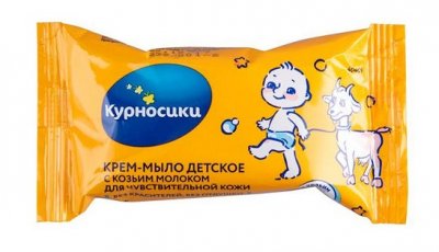 Купить курносики крем-мыло детское с козьим молоком для чувствительной кожи 90г (40409) в Кстово