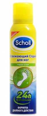 Купить шолл спрей д/ног fresh step, 150мл (scholl consumer products ltd, польша) в Кстово