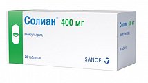 Купить солиан, таблетки 400мг, 30 шт в Кстово