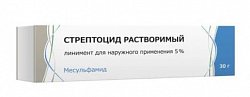 Купить стрептоцид, линимент для наружного применения 5%, 30г в Кстово