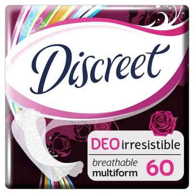 Купить discreet (дискрит) прокладки део иресист мультиформ 60шт в Кстово