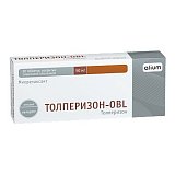 Толперизон-OBL, таблетки, покрытые пленочной оболочкой 50мг, 30шт