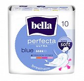 Купить bella (белла) прокладки perfecta ultra blue супертонкие 10 шт в Кстово