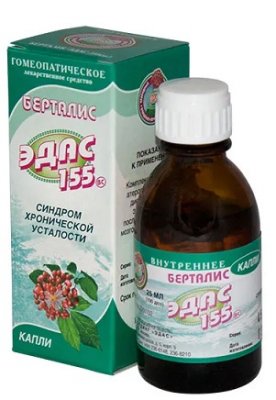 Купить эдас-155 берталис (антистресс), капли для приема внутрь гомеопатические, 25мл в Кстово