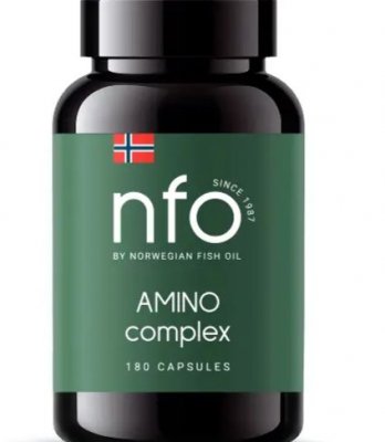 Купить norwegian fish oil (норвегиан фиш оил) амино комплекс капсулы массой 475 мг 180 шт. бад в Кстово