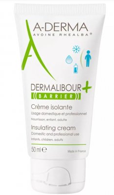 Купить a-derma dermalibour+ cica barrier (а-дерма) крем для лица и тела защитный 50мл в Кстово