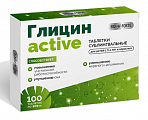 Купить глицин актив bioforte, таблетки для рассасывания 100мг 100шт бад в Кстово