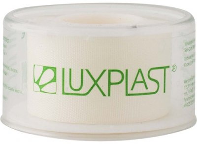 Купить luxplast (люкспласт) пластырь фиксирующий шелковый основе 2,5см х 5м в Кстово
