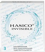 Купить hasico (хасико) презервативы invisible, ультратонкие 3 шт. в Кстово