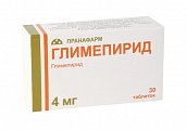 Купить глимепирид, таблетки 4мг, 30 шт в Кстово