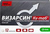 Купить визарсин ку-таб, таблетки, диспергируемые в полости рта 100мг, 12 шт в Кстово