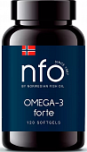 Купить норвегиан фиш оил (nfo) омега-3 форте, капсулы 1384мг, 120 шт бад в Кстово