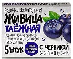 Купить живица таежная, жевательная резинка с черникой, 5 шт в Кстово