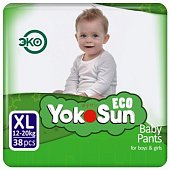 Купить yokosun eco (йокосан) подгузники размер xl (12-20 кг) 44шт в Кстово