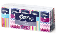 Купить kleenex (клинекс)  платки носовые бумажные original без запаха 10х10 шт в Кстово