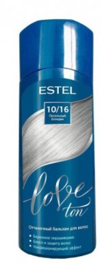 Купить estel (эстель) бальзам для волос оттеночный love ton 150мл тон 10/16 пепельный блонд в Кстово