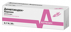 Купить диметинден-акрихин, гель для наружного применения 0,1%, 30г от аллергии в Кстово