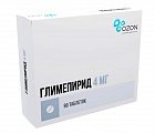 Купить глимепирид, таблетки 4мг, 90 шт в Кстово