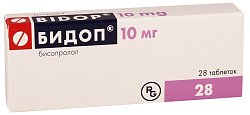 Купить бидоп, таблетки 10мг, 28 шт в Кстово