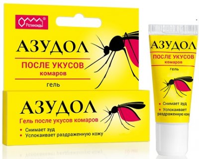 Купить азудол гель после укусов комаров, 8мл в Кстово