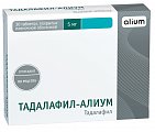Купить тадалафил-алиум, таблетки, покрытые пленочной оболочкой 5мг, 30 шт в Кстово