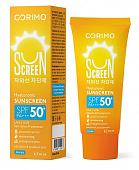Купить corimo (коримо) крем для чувствительной кожи лица, тела увлажняющий солнцезащитный гиалуроновая кислота spf50+, 50 мл в Кстово